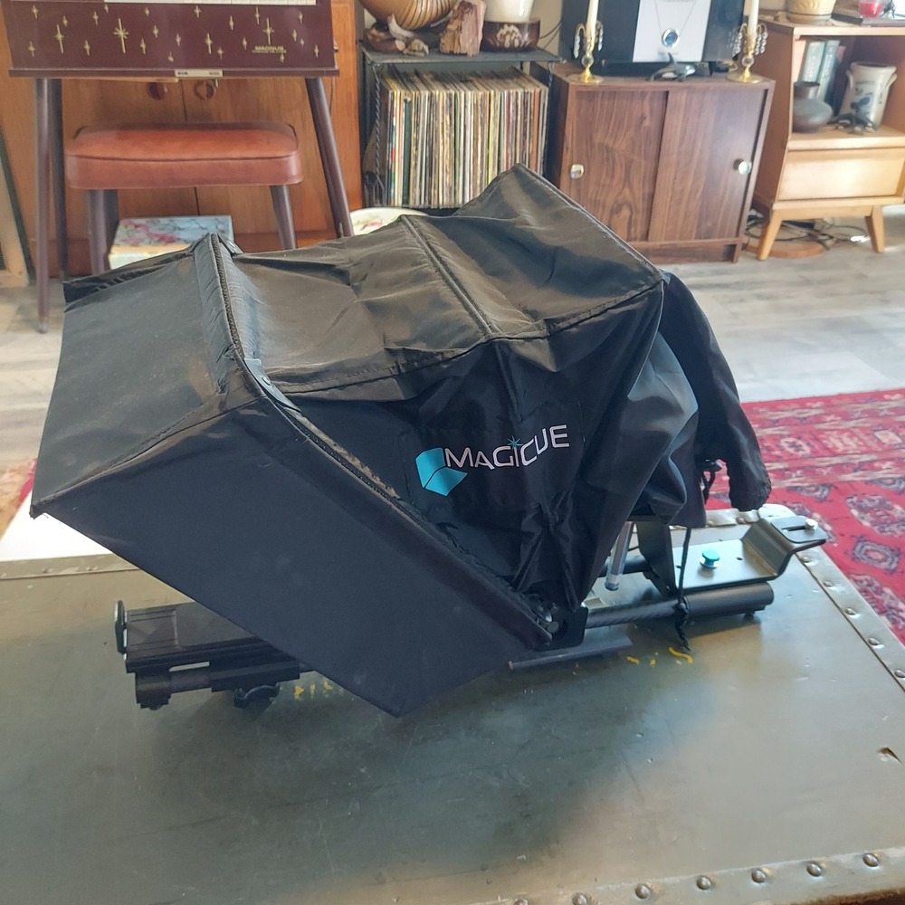 Magicue Professional Teleprompter System for DSLR Mirrorless Cameras Black